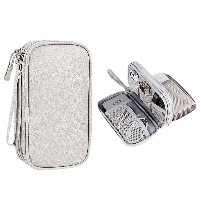 high quality Amazon for multi-function data cable digital storage bag charging treasure mobile power bag finishing bag
