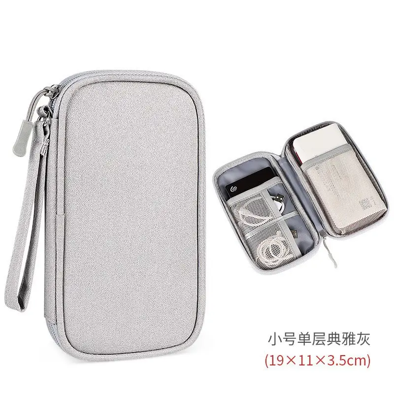 high quality Amazon for multi-function data cable digital storage bag charging treasure mobile power bag finishing bag