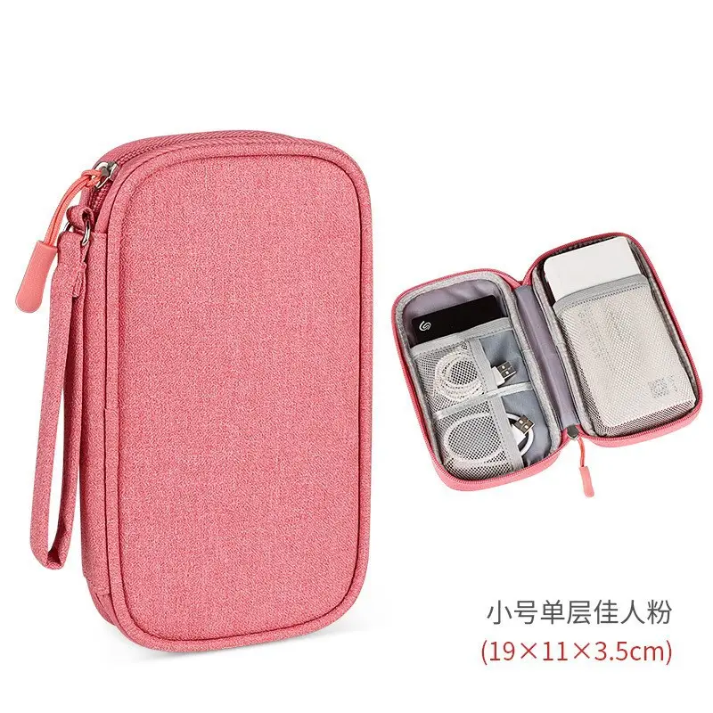 high quality Amazon for multi-function data cable digital storage bag charging treasure mobile power bag finishing bag