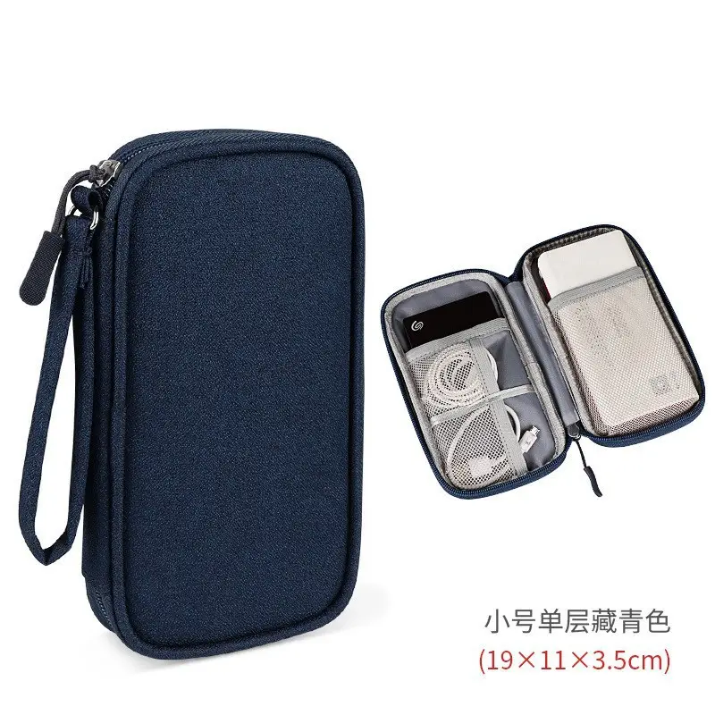 high quality Amazon for multi-function data cable digital storage bag charging treasure mobile power bag finishing bag