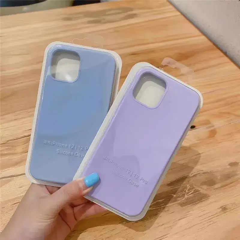 Liquid Silicone iPhone 11 Cases 12 Pro Max Multi Color - Image 4