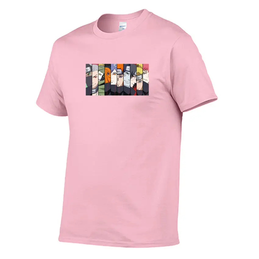 Naruto Graphic Pink T-Shirt Short Sleeve - Image 22