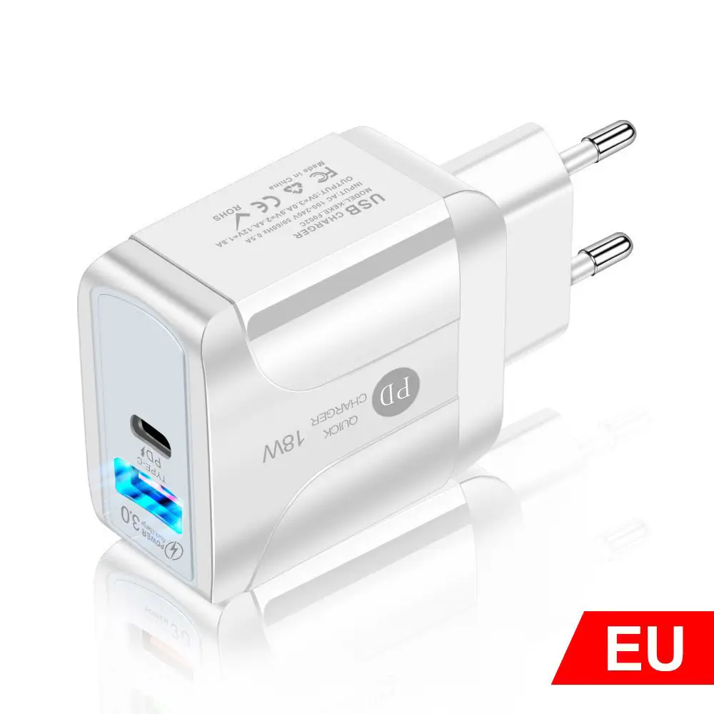 PD 18W + QC3.0 Fast Charging Charger - Image 4