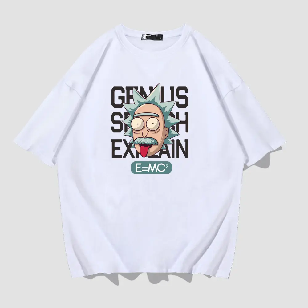 Rick and Morty Joint T-Shirt Yellow Short Sleeve