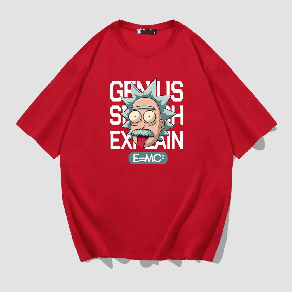 Rick and Morty Joint T-Shirt Yellow Short Sleeve