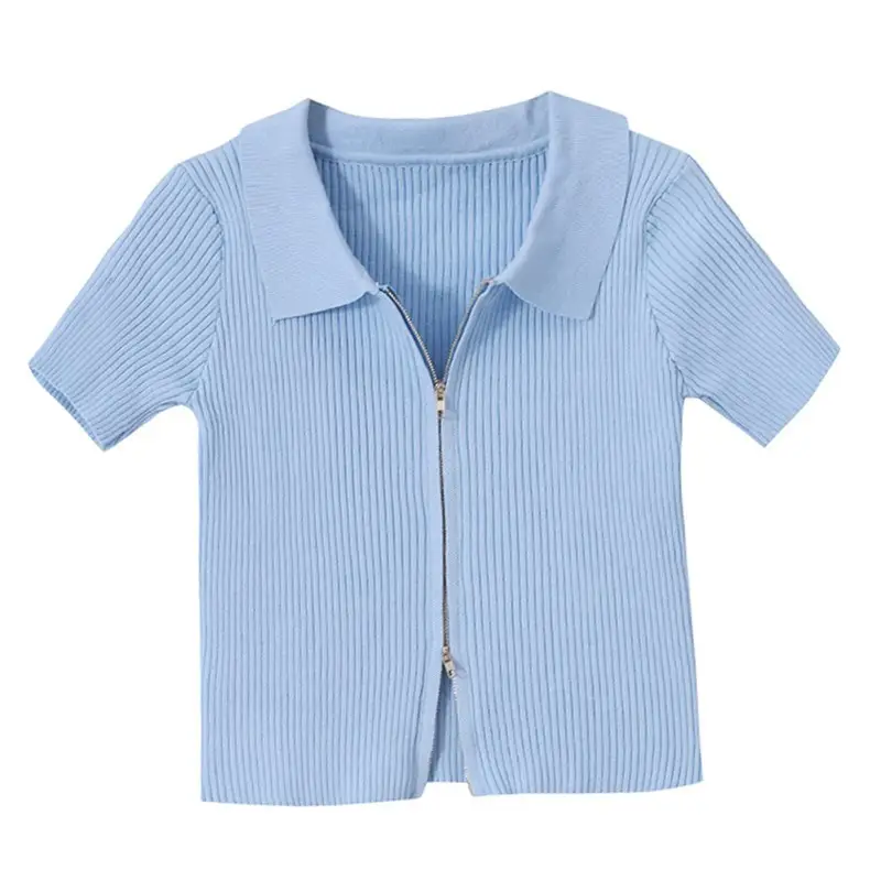 Women Slim Fit Short Sleeve T-Shirt Summer 2025 - Image 10