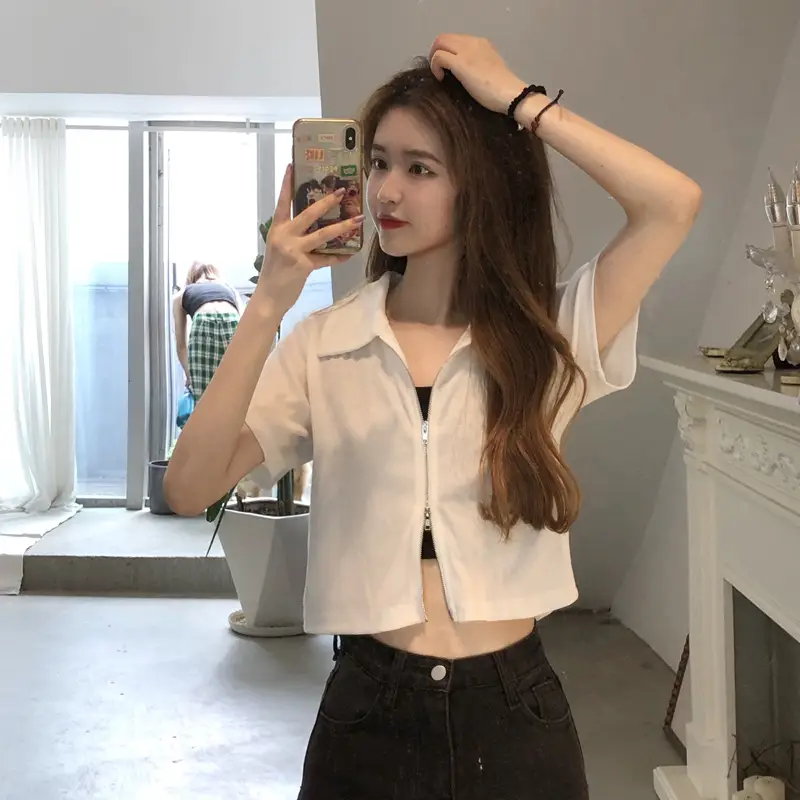 Women Slim Fit Short Sleeve T-Shirt Summer 2025 — feature 12