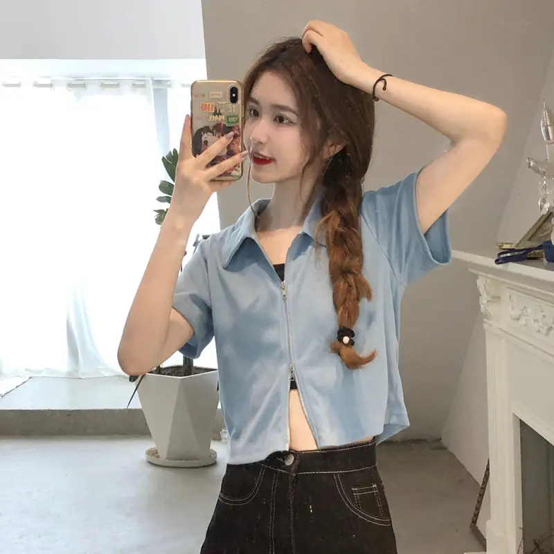 Women Slim Fit Short Sleeve T-Shirt Summer 2025 — feature 19