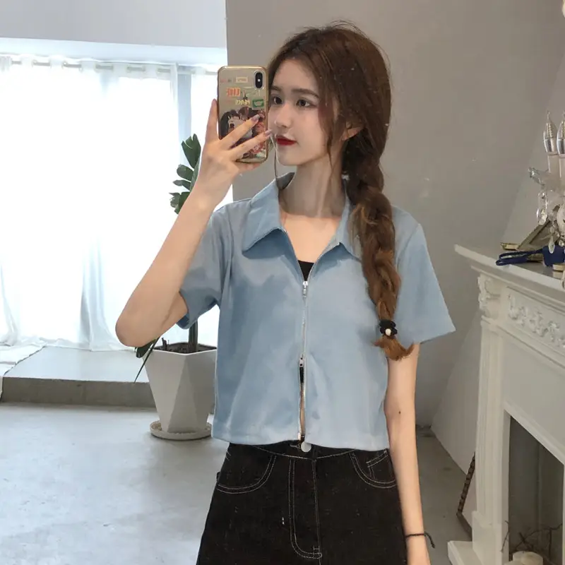 Women Slim Fit Short Sleeve T-Shirt Summer 2025 — feature 21