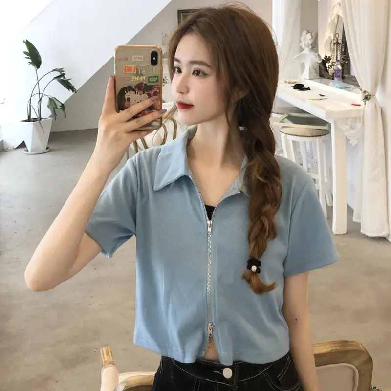 Women Slim Fit Short Sleeve T-Shirt Summer 2025 — feature 22