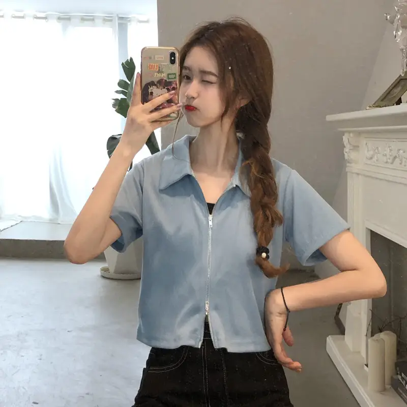 Women Slim Fit Short Sleeve T-Shirt Summer 2025 — feature 23