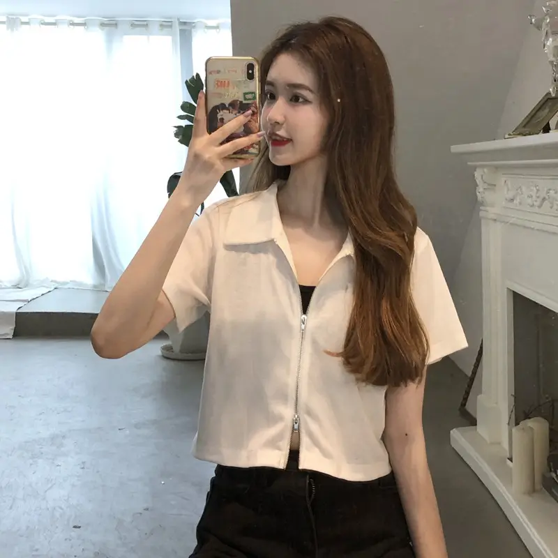 Women Slim Fit Short Sleeve T-Shirt Summer 2025 - Image 4