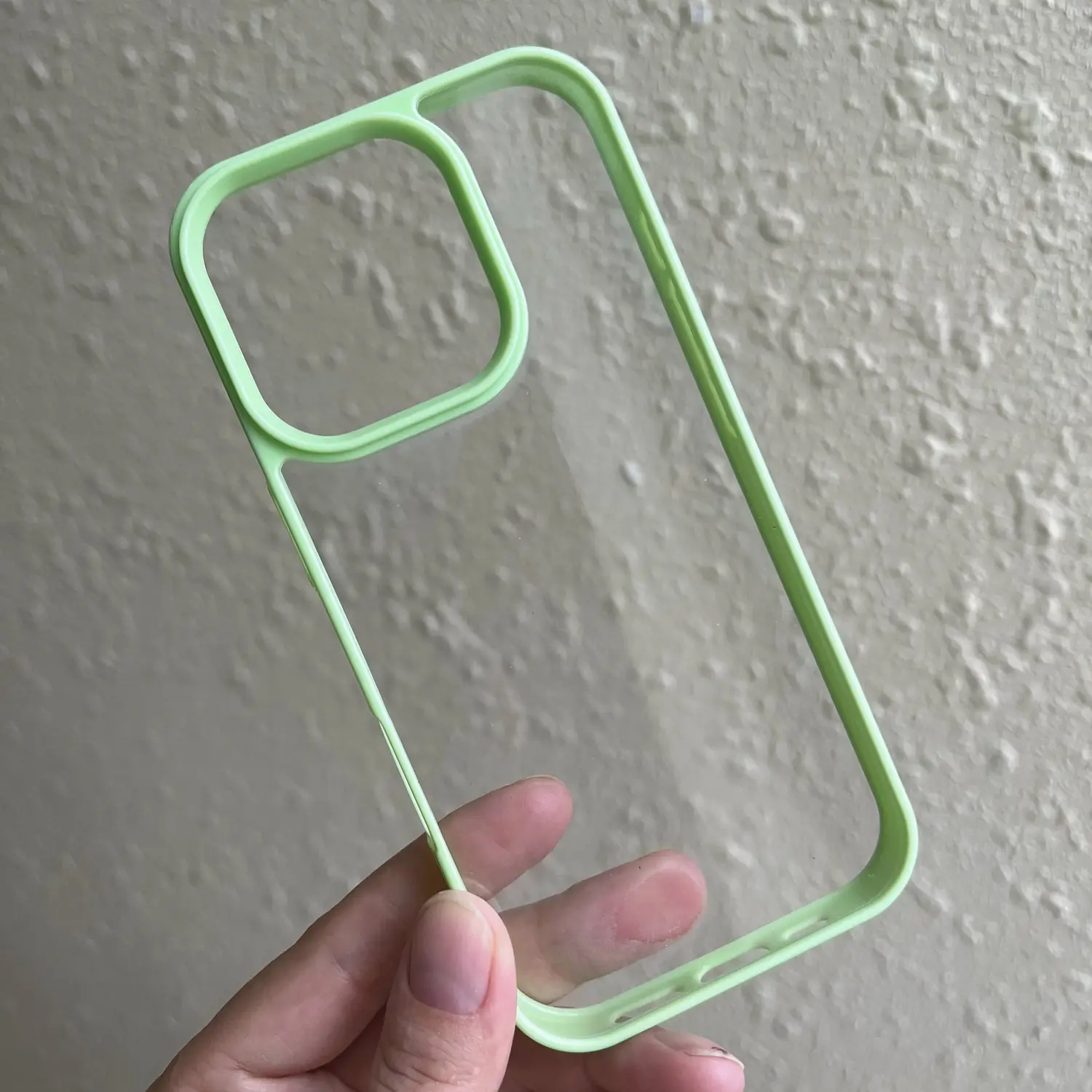 Apple iPhone 17/15 Macaron Color Glue Phone Case