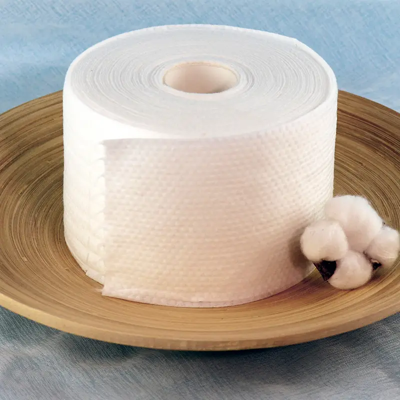 White Thickened Cotton Face Towel Large Roll - Image 2
