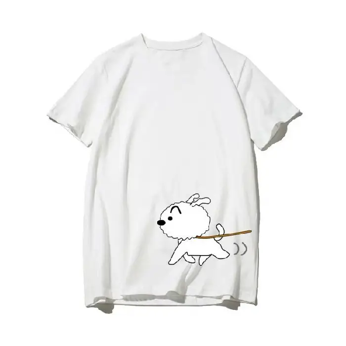 Narashi T-Shirt White 2025 Summer Outfit - Image 3