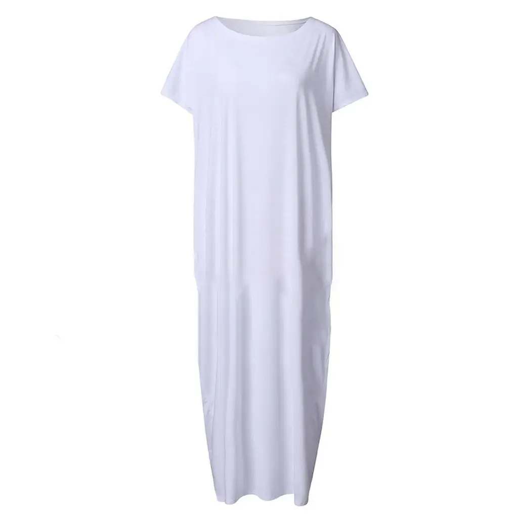 White Butterfly Print Long Sleeve Dress for Women — feature 14