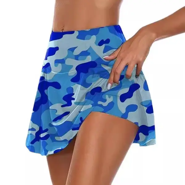 Women's 2020 Camo High Waist Hip Lifting Casual Shorts - Image 10
