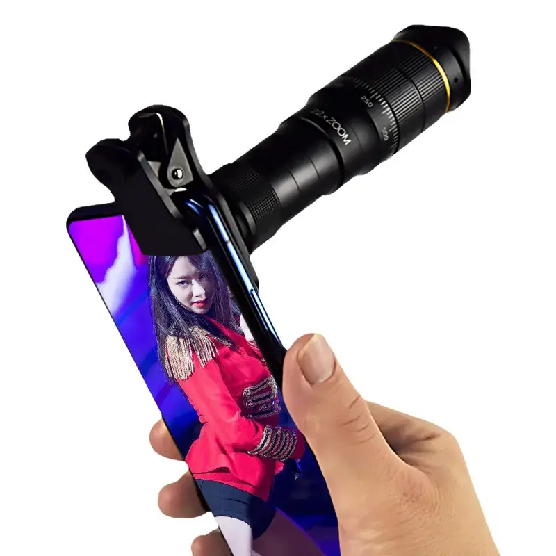 4K Zoom Telephoto Lens 22x32 HD Video Phone