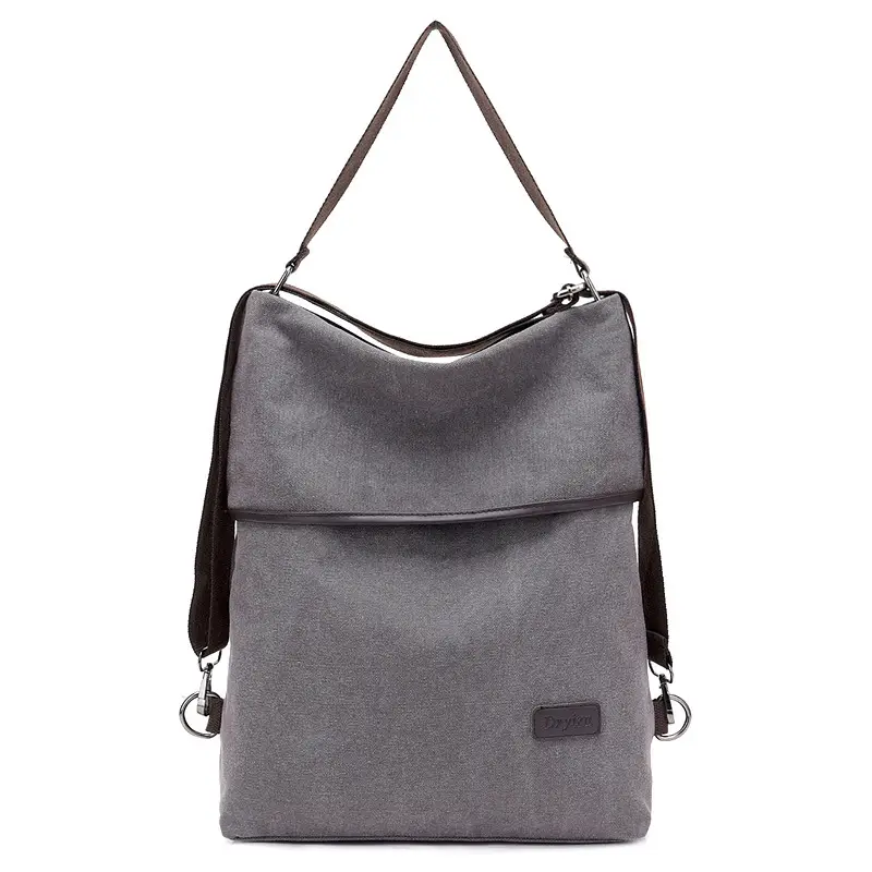 Blue Canvas Crossbody Bag for Women Large Capacity - Image 10