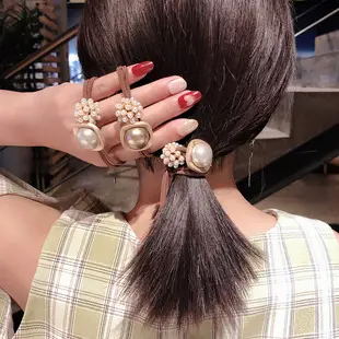 Bee Hair Ring Korean Style Silver Plated — feature 11