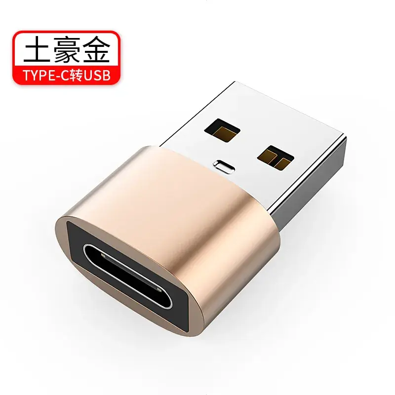 USB Type-C to OTG Fast Charge Adapter Metal - Image 3