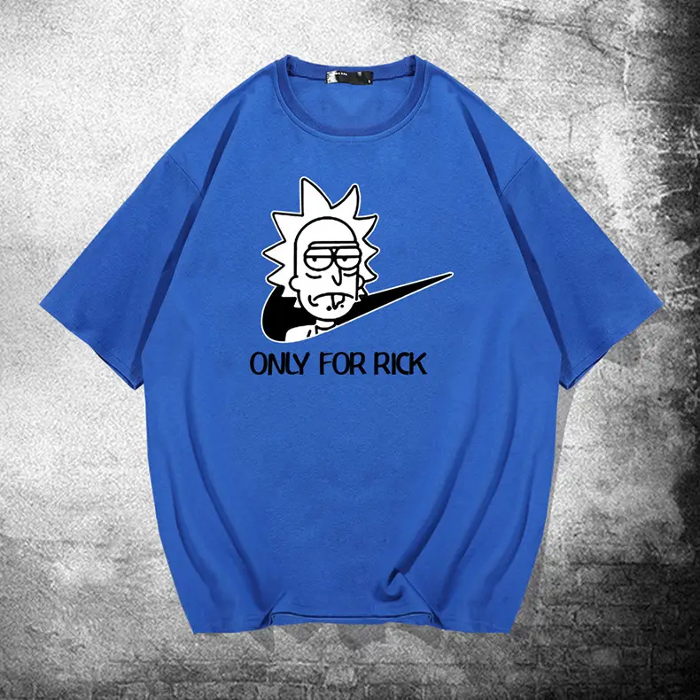 Rick Morty Only For Rick Yellow T-Shirt Men