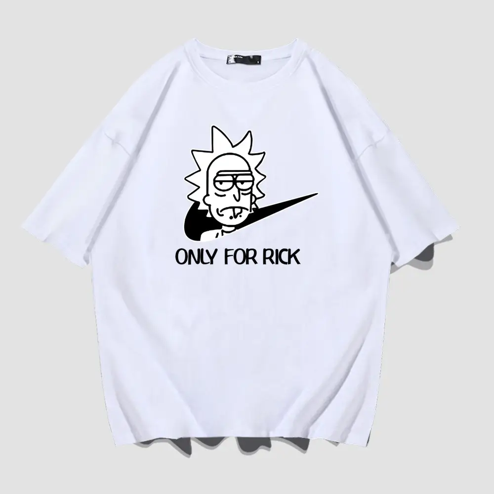 Rick Morty Only For Rick Yellow T-Shirt Men