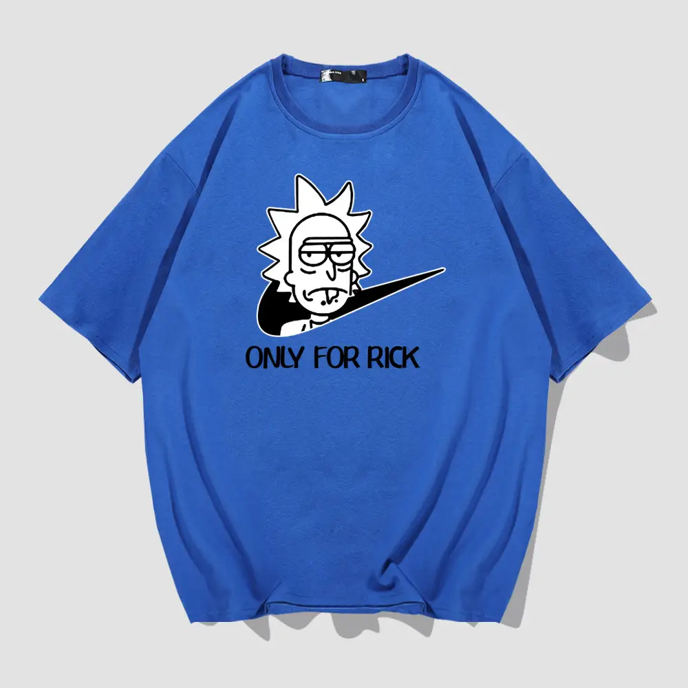 Rick Morty Only For Rick Yellow T-Shirt Men