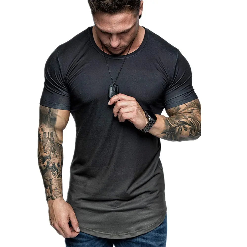 Men Black Slim Fit Long Sleeve T-Shirt — feature 4