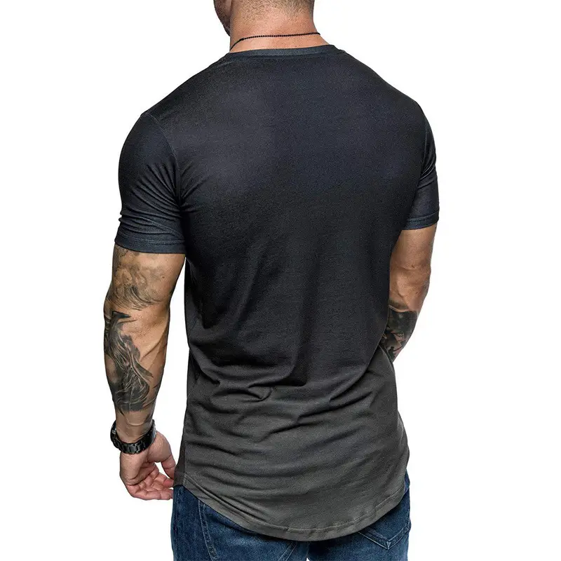 Men Black Slim Fit Long Sleeve T-Shirt — feature 5