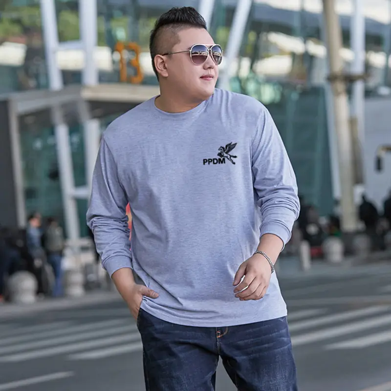 Men Cotton Printed T-Shirt Navy Loose Fit - Image 3