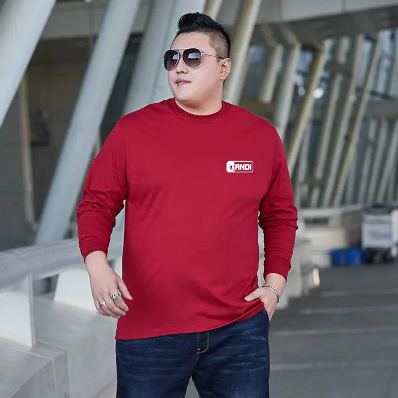 Men Long Sleeve T-Shirt White Casual Wear - Image 2