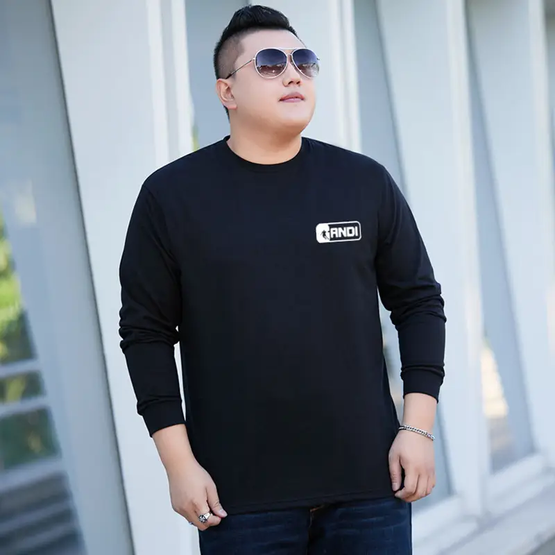 Men Long Sleeve T-Shirt White Casual Wear - Image 5