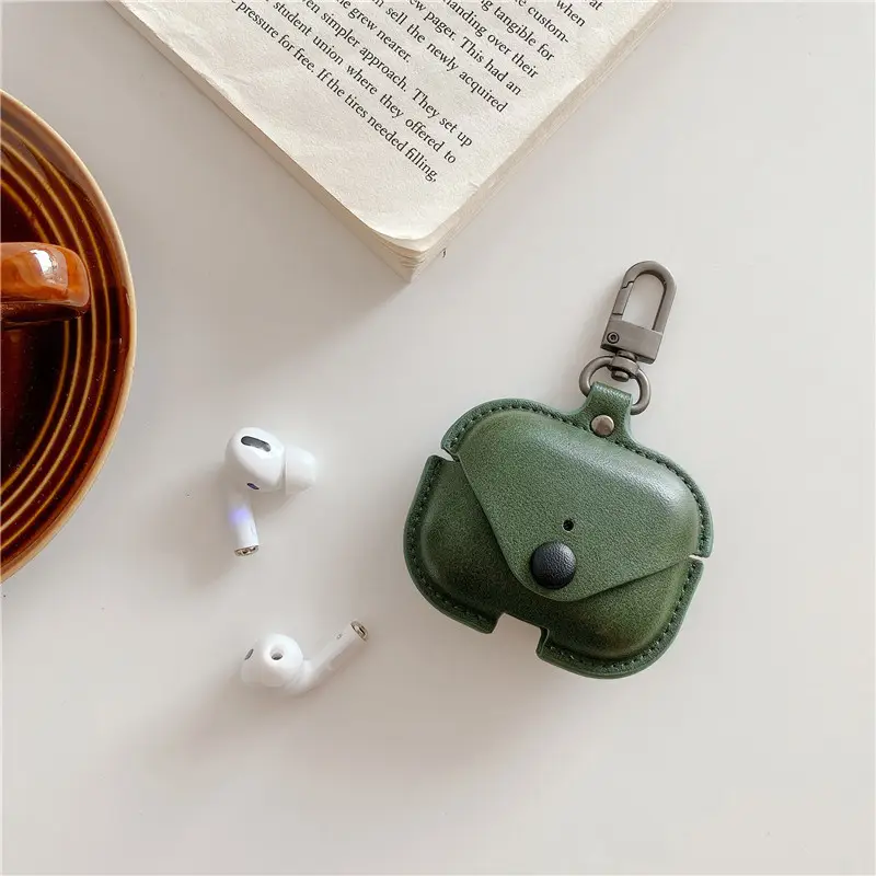 Wireless Bluetooth Earphone Case Leather Multi Color - Image 3