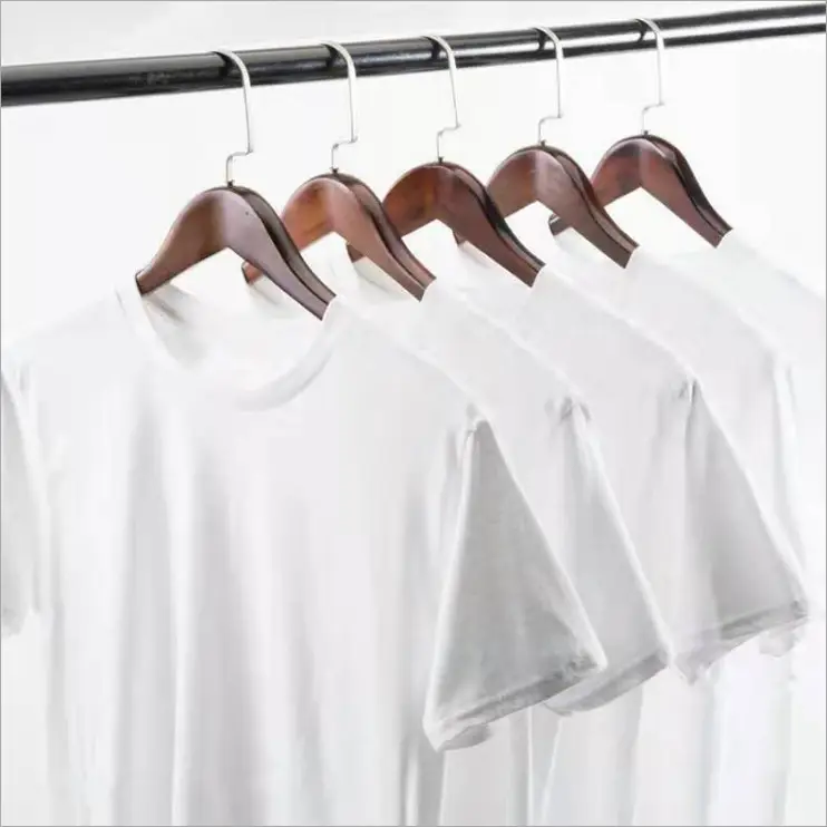 Men's White Plain T-Shirt Casual Summer Wear - Image 6