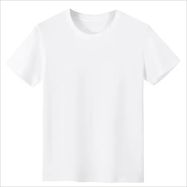 Men's White Plain T-Shirt Casual Summer Wear - Image 7