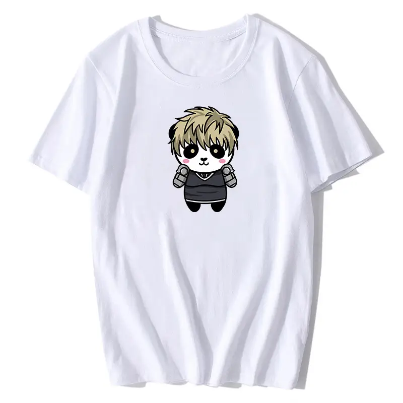 2020 Genos Superman T-Shirt White Short Sleeve - Image 2