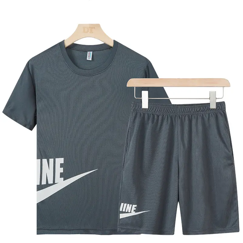 Men Crossbody Sports Suit White Black Nike 2021 Summer - Image 15