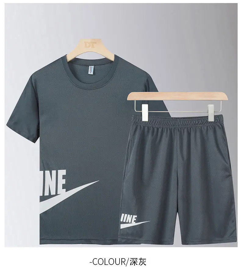 Men Crossbody Sports Suit White Black Nike 2021 Summer — feature 22