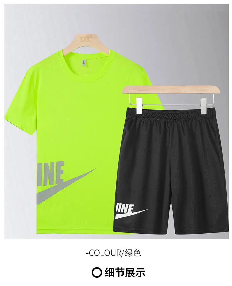 Men Crossbody Sports Suit White Black Nike 2021 Summer — feature 24