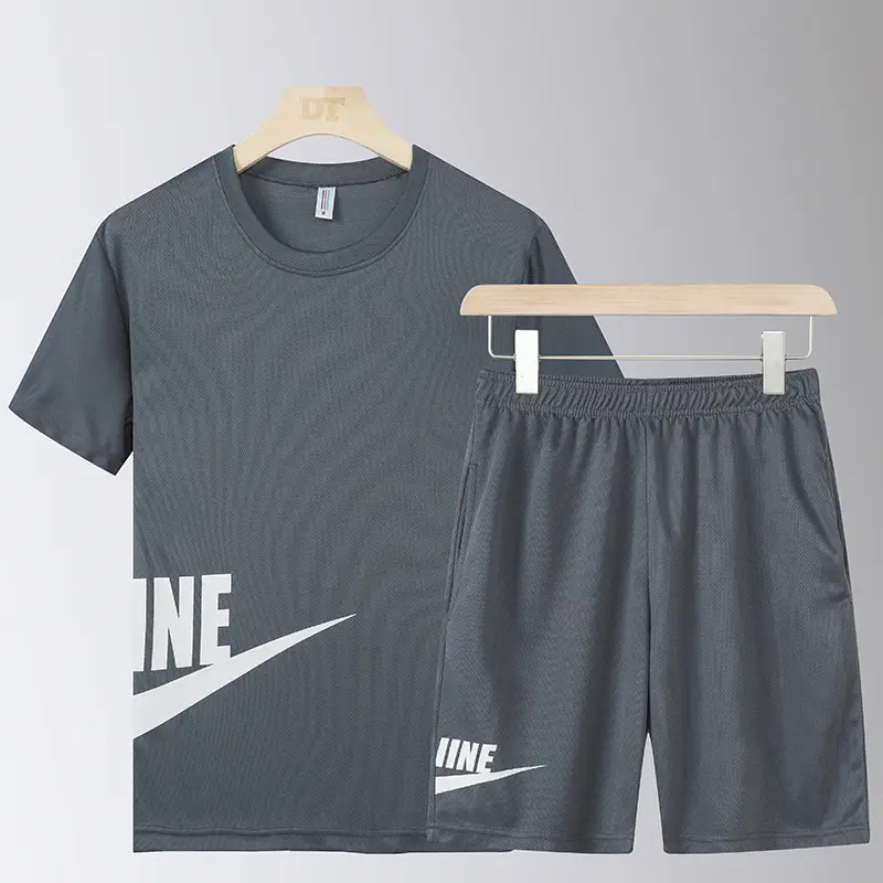 Men Crossbody Sports Suit White Black Nike 2021 Summer - Image 5