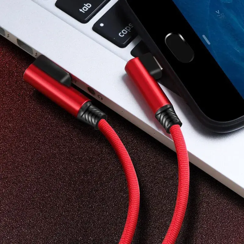 Double Elbow Type-C USB Cable for iPhone