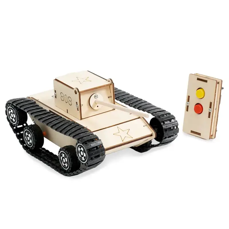 Kids Piano Music Box Wooden DIY Science Toy - Image 13