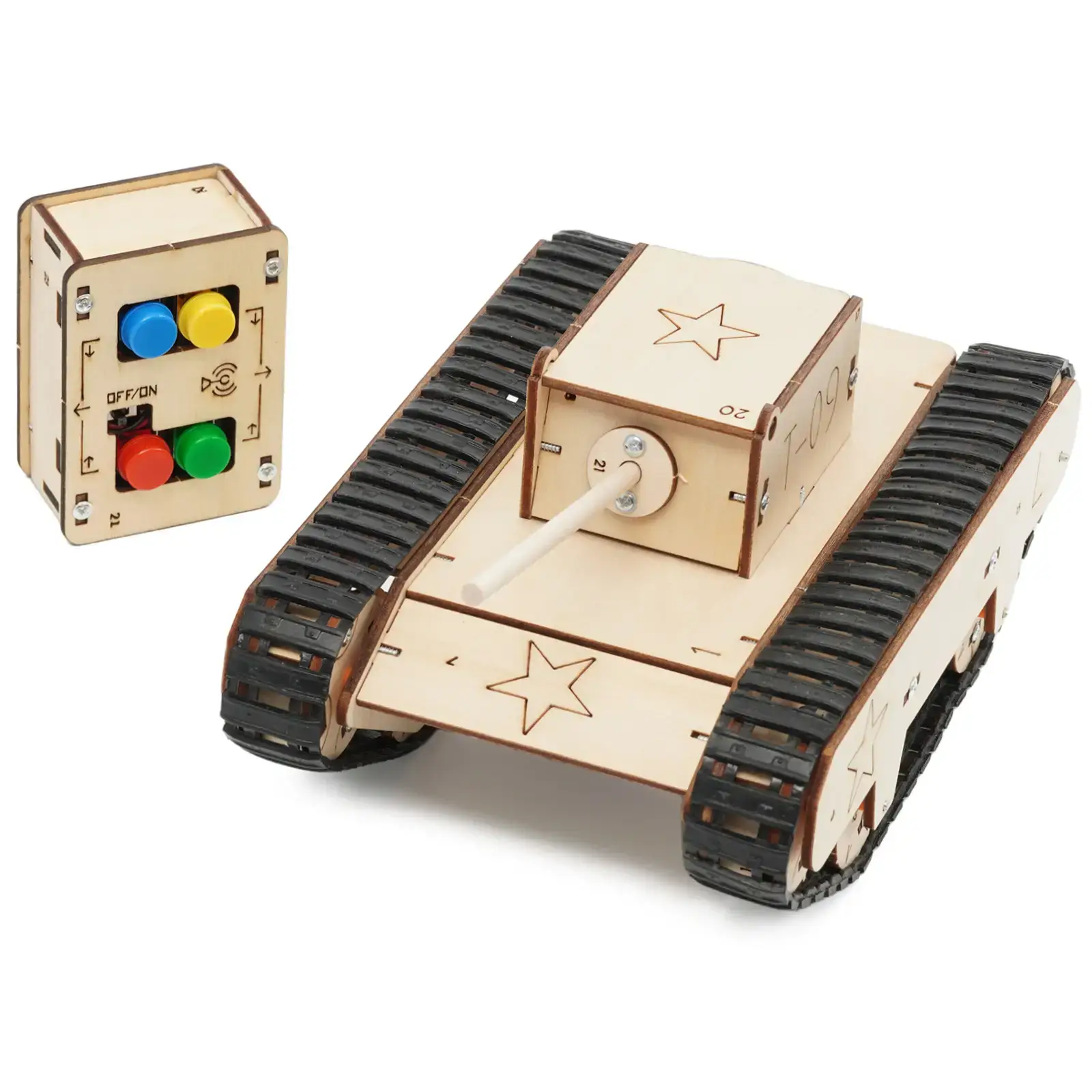 Kids Piano Music Box Wooden DIY Science Toy - Image 14