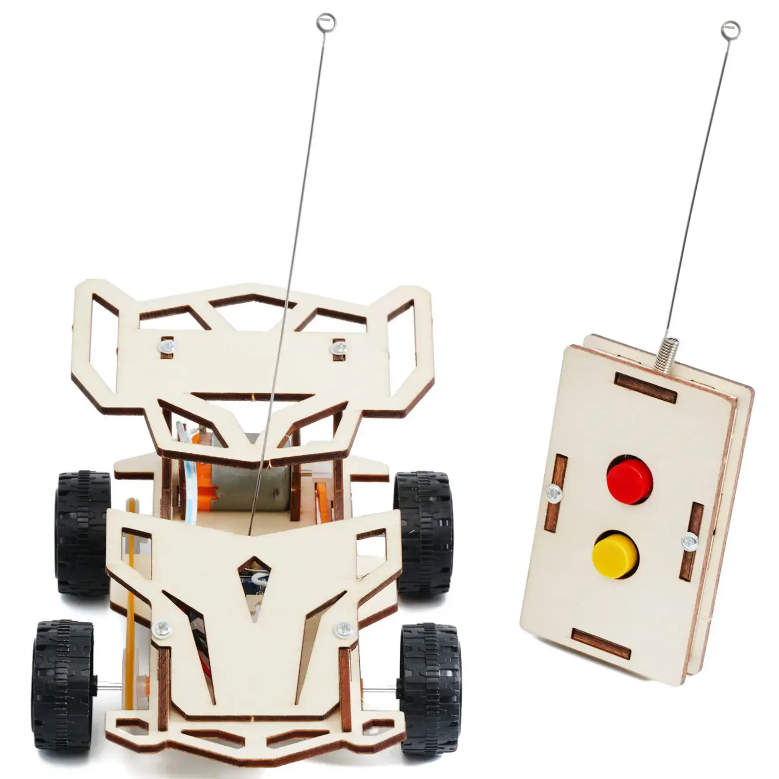 Kids Piano Music Box Wooden DIY Science Toy - Image 2