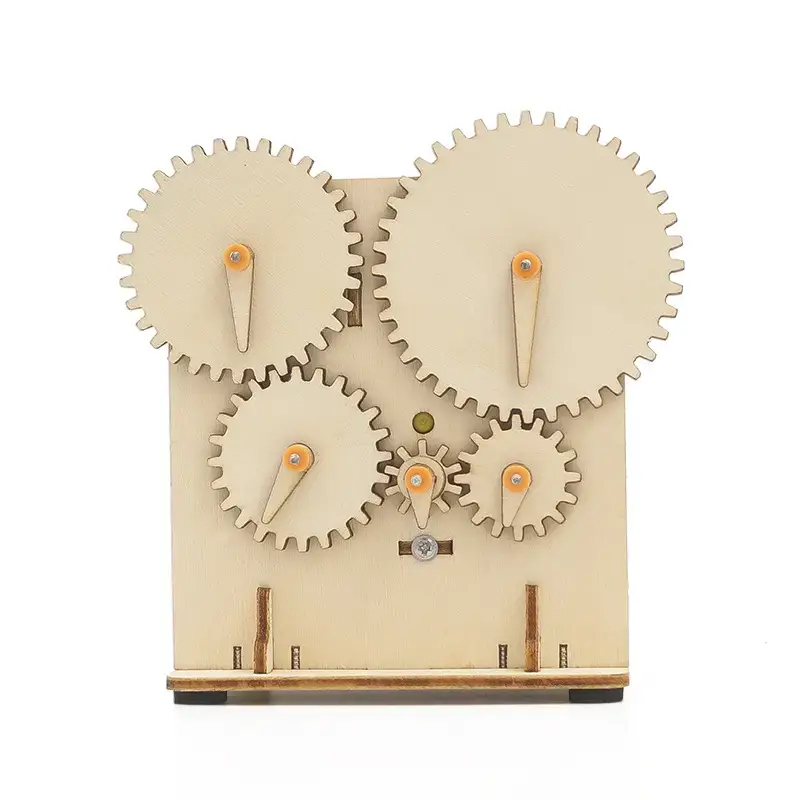 Kids Piano Music Box Wooden DIY Science Toy - Image 43