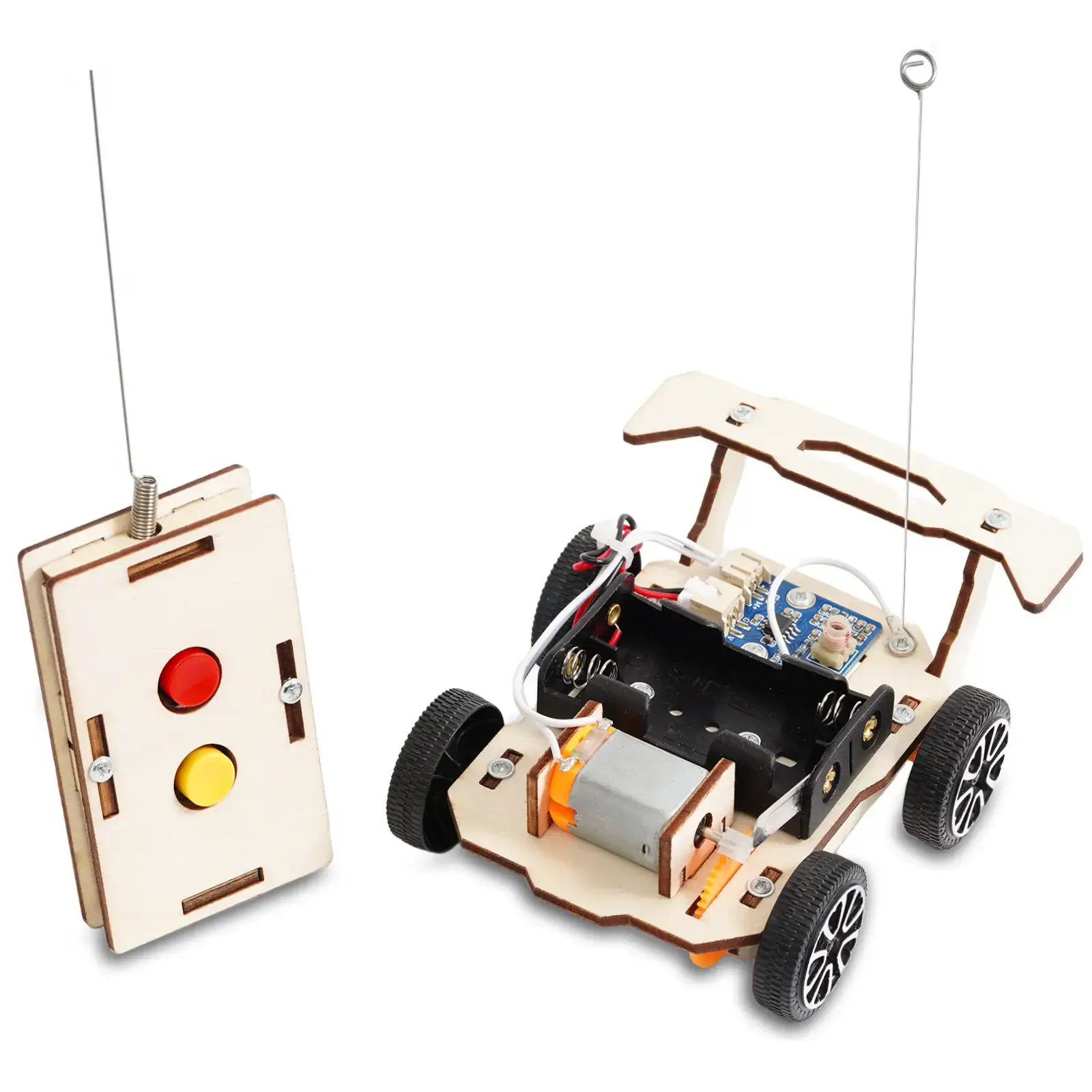 Kids Piano Music Box Wooden DIY Science Toy - Image 5
