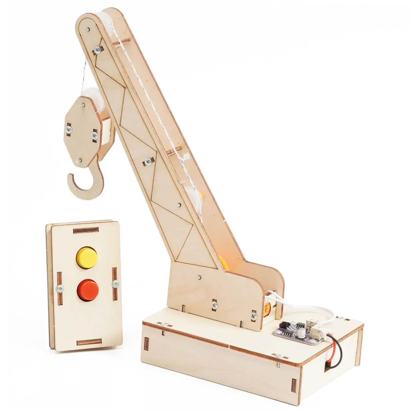 Kids Piano Music Box Wooden DIY Science Toy - Image 66