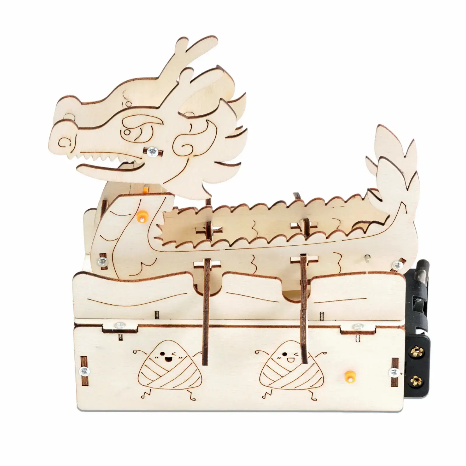 Kids Piano Music Box Wooden DIY Science Toy - Image 67