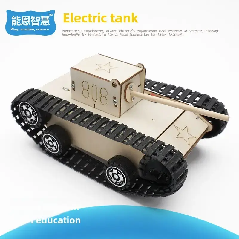 Kids Piano Music Box Wooden DIY Science Toy - Image 12